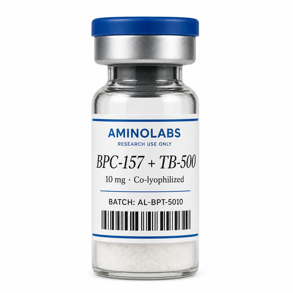 BPC-157 + TB-500 research vial