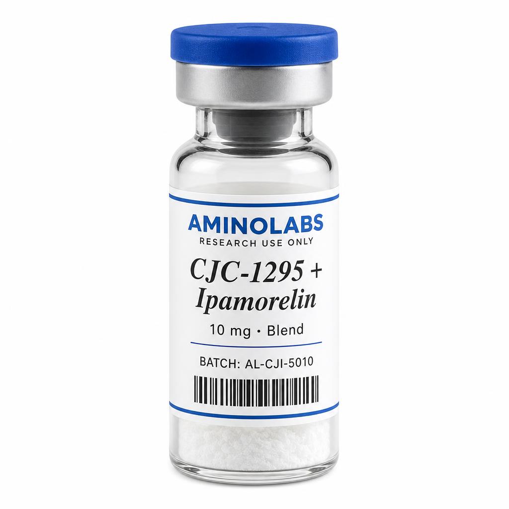 CJC-1295 + Ipamorelin research vial