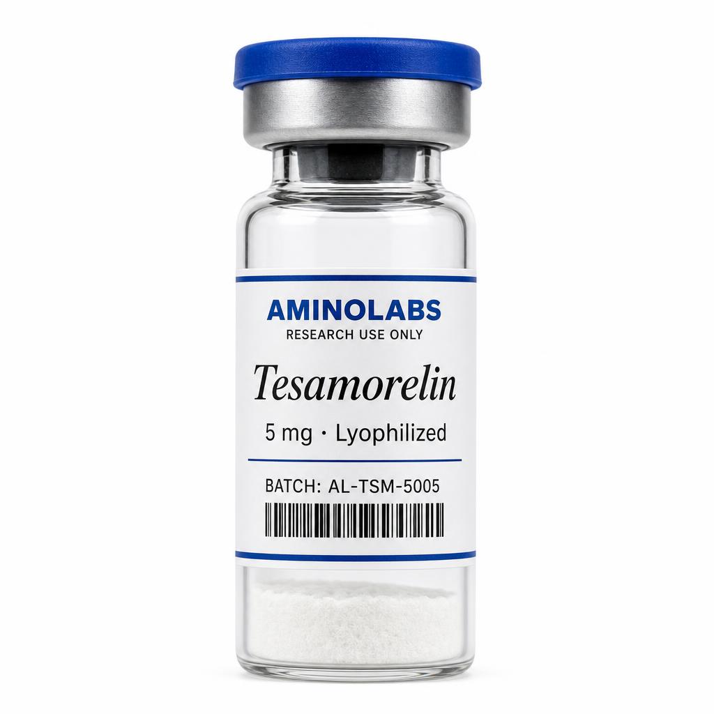 Tesamorelin research vial